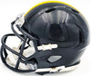 Terry Bradshaw Autographed Pittsburgh Steelers Black Speed Mini Helmet Beckett BAS Witness Stock #230085