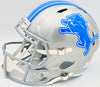 Sam LaPorta Autographed Detroit Lions Silver Full Size Replica Speed Helmet Beckett BAS Witness Stock #230024