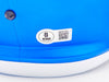 Sam LaPorta Autographed Detroit Lions Flat Matte Blue 2023 Alternate Full Size Replica Speed Helmet Beckett BAS Witness Stock #230025