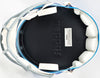 Sam LaPorta Autographed Detroit Lions Flat Matte Blue 2023 Alternate Full Size Replica Speed Helmet Beckett BAS Witness Stock #230025