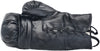 Mike Tyson Autographed Black Everlast Boxing Glove (Right Handed RH, Silver) Beckett BAS QR Stock #230020