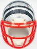 Ja'Marr Chase Autographed Cincinnati Bengals Flash Gray Speed Mini Helmet Beckett BAS Witness Stock #230118