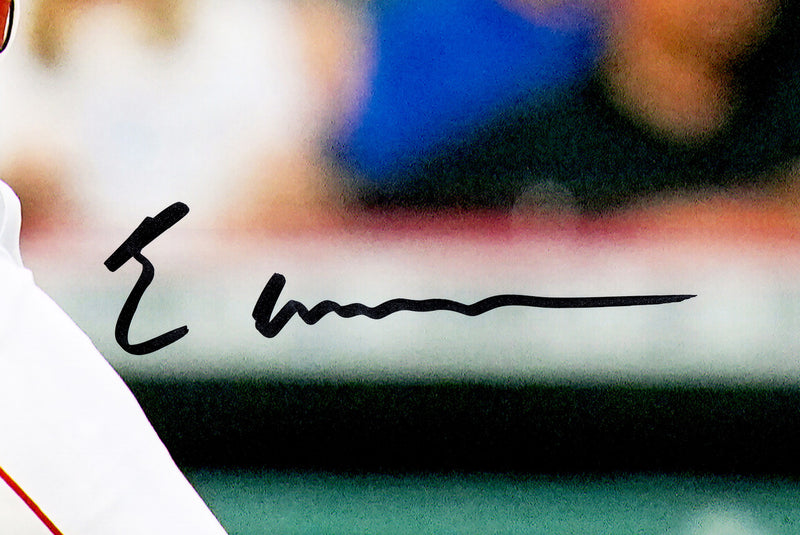 Elly De La Cruz Autographed 16x20 Photo Cincinnati Reds Home Run Swing Beckett BAS Witness Stock #230095