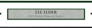 Lee Elder Autographed Framed 2021 Masters Golf Pin Flag Honorary Starter Beckett BAS Stock #243016