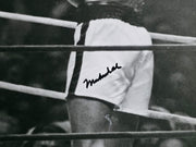 Muhammad Ali & Joe Frazier Autographed Framed 16x20 Photo JSA #X98149