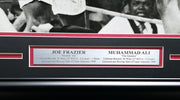 Muhammad Ali & Joe Frazier Autographed Framed 16x20 Photo JSA #X98149