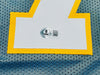 San Diego Chargers Ron Mix Autographed Blue Jersey "HOF 1979" Beckett BAS Witness Stock #230001