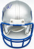 Devon Witherspoon Autographed Seattle Seahawks Silver 83-01 Throwback Mini Helmet MCS Holo Stock #229504