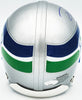 Devon Witherspoon Autographed Seattle Seahawks Silver 83-01 Throwback Mini Helmet MCS Holo Stock #229504