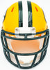 Unsigned Green Bay Packers Yellow Speed Mini Helmet Stock #228819