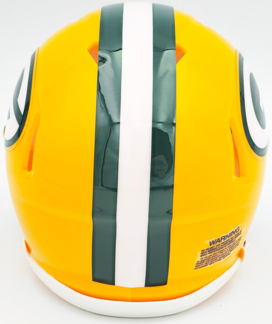 Unsigned Green Bay Packers Yellow Speed Mini Helmet Stock #228819