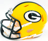 Unsigned Green Bay Packers Yellow Speed Mini Helmet Stock #228819
