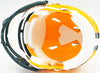 Unsigned Green Bay Packers Yellow Speed Mini Helmet Stock #228819