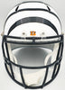 Ja'Marr Chase Autographed Cincinnati Bengals White 2022 Alternate Full Size Speed Replica Helmet Beckett BAS Witness Stock #228827