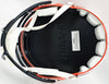 Ja'Marr Chase Autographed Cincinnati Bengals Orange Full Size Speed Replica Helmet Beckett BAS Witness Stock #228826
