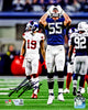 Leighton Vander Esch Autographed 8x10 Photo Dallas Cowboys Fanatics Holo Stock #228811