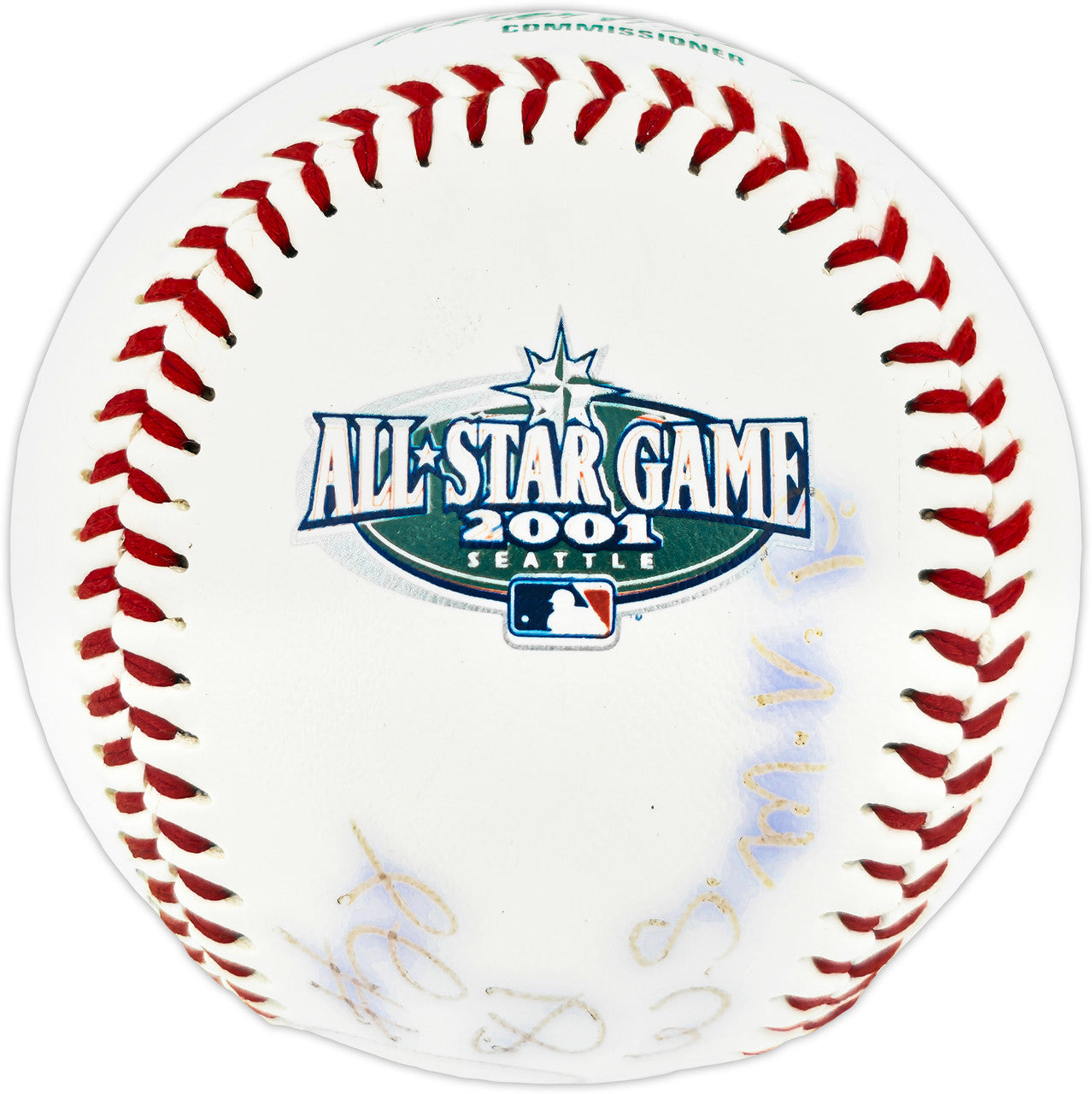 Pedro Guerrero Autographed Official 2001 All Star Game Commemorative Baseball Los Angeles Dodgers "81 WS MVP" SKU #243128