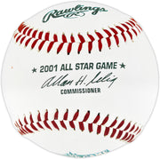 Manny Sanguillen Autographed Official 2001 All Star Game Commemorative Baseball Pittsburgh Pirates SKU #243137