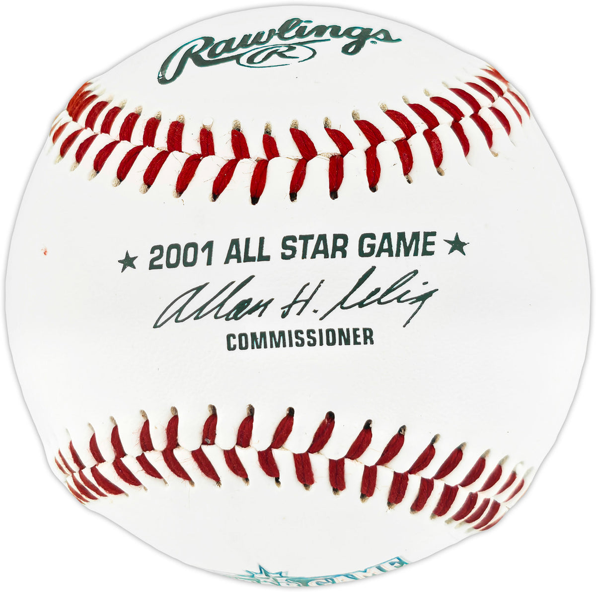Manny Sanguillen Autographed Official 2001 All Star Game Commemorative Baseball Pittsburgh Pirates SKU #243137