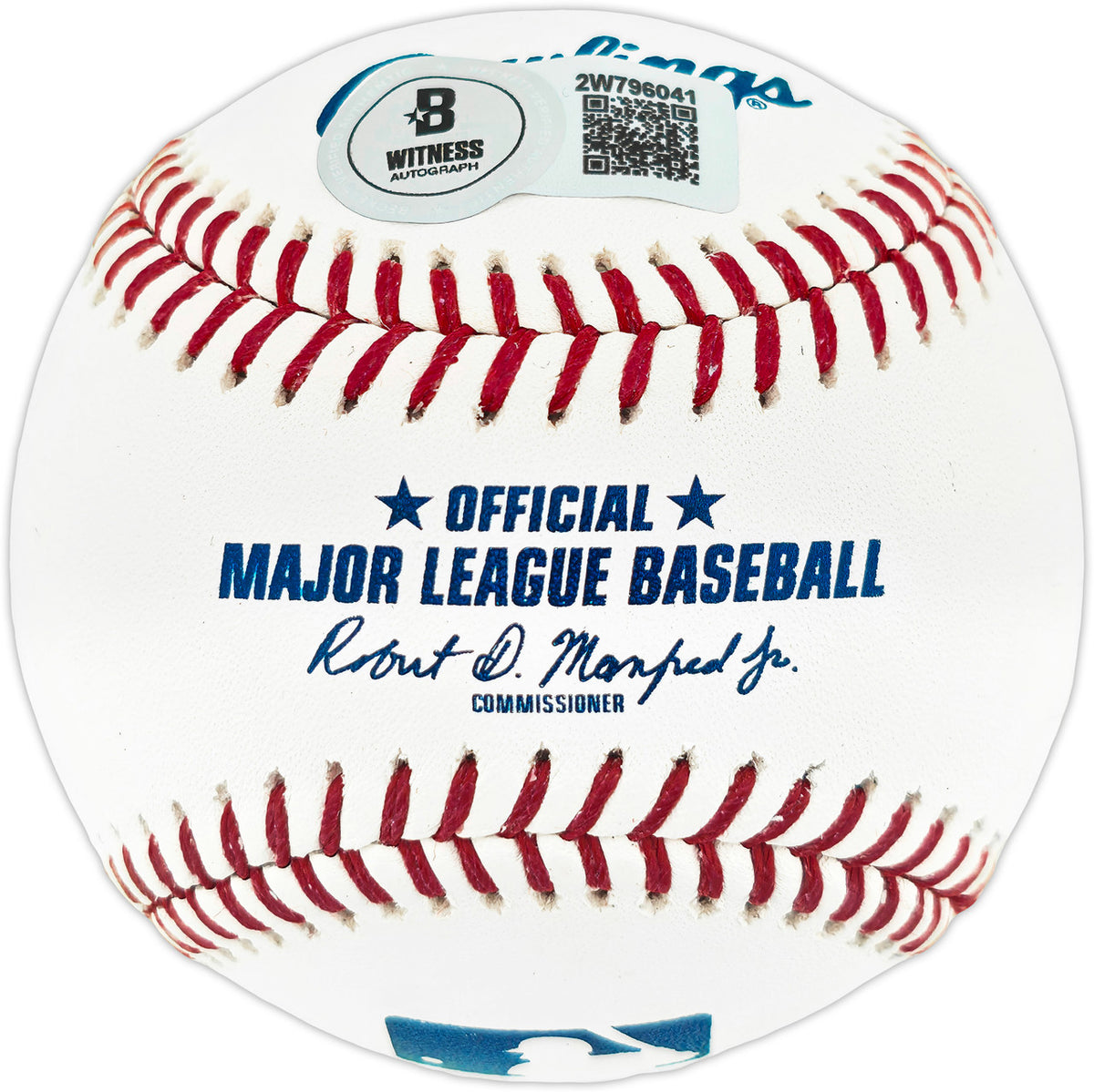 Frank Thomas Autographed Official MLB Baseball Chicago White Sox Beckett BAS Witness #2W796041