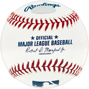 Nolan Ryan Autographed Official MLB Baseball Texas Rangers "Don't Mess With Texas!" NR Holo SKU #243151