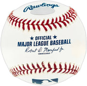 Nolan Ryan Autographed Official MLB Baseball Texas Rangers "Don't Mess With Texas!" NR Holo SKU #243155