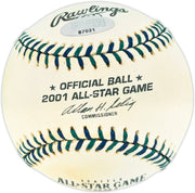 Bret Boone Autographed Official 2001 All Star Game Logo Baseball Seattle Mariners MCS Holo #87021