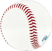 Edgar Martinez Autographed Official 2019 Hall of Fame Logo MLB Baseball Seattle Mariners MCS Holo #64032