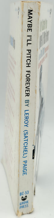 Satchel Paige Autographed Maybe I'll Pitch Forever' Book Negro Leagues "Best Wishes, From" Beckett BAS SKU #AE25470