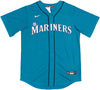Seattle Mariners Ken Griffey Jr. Autographed Teal Nike Jersey Size M Beckett BAS Witness Stock #230141