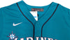 Seattle Mariners Ken Griffey Jr. Autographed Teal Nike Jersey Size M Beckett BAS Witness Stock #230141