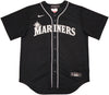 Seattle Mariners Ken Griffey Jr. Autographed Black Nike Jersey Size L "HOF 16" Beckett BAS Witness Stock #230150