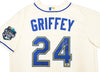 Seattle Mariners Ken Griffey Jr. Autographed Cream Nike 2023 All Star Game Patch Jersey Size L "HOF 16" Beckett BAS Witness Stock #230146