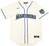 Seattle Mariners Ken Griffey Jr. Autographed Cream Nike 2023 All Star Game Patch Jersey Size M Beckett BAS Witness Stock #230137
