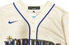 Seattle Mariners Ken Griffey Jr. Autographed Cream Nike 2023 All Star Game Patch Jersey Size M Beckett BAS Witness Stock #230137