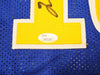 Golden State Warriors Tim Hardaway Autographed Blue Jersey JSA Stock #215723