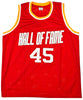 Houston Rockets Rudy Tomjanovich Autographed Red Jersey TriStar Holo Stock #215752