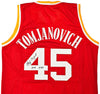 Houston Rockets Rudy Tomjanovich Autographed Red Jersey "HOF 2020" JSA Stock #215754