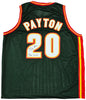 Seattle Supersonics Gary Payton Autographed Dark Green Jersey "The Glove" JSA Stock #215725