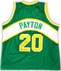 Seattle Supersonics Gary Payton Autographed Green Jersey "The Glove" JSA Stock #215766
