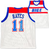 Washington Bullets Elvin Hayes Autographed White Jersey Beckett BAS QR Stock #215765