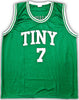 Boston Celtics Nate "Tiny" Archibald Autographed Green Jersey "HOF 91" JSA Stock #215715