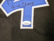 Orlando Magic Horace Grant Autographed Black Jersey "4x Champs" JSA Stock #215708