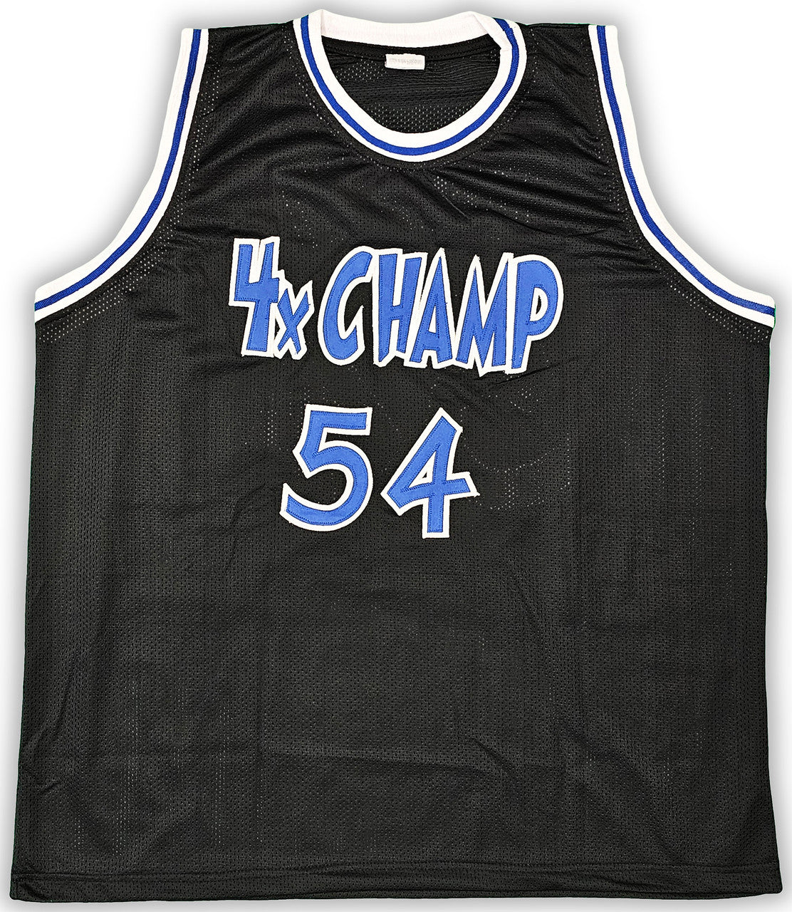 Orlando Magic Horace Grant Autographed Black Jersey "4x Champs" JSA Stock #215708