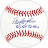 Dave Concepcion Autographed Official MLB Baseball Cincinnati Reds "Big Red Machine" Beckett BAS Witness Stock #215691