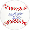 Dave Concepcion Autographed Official MLB Baseball Cincinnati Reds "Reds HOF" Beckett BAS Witness Stock #215693
