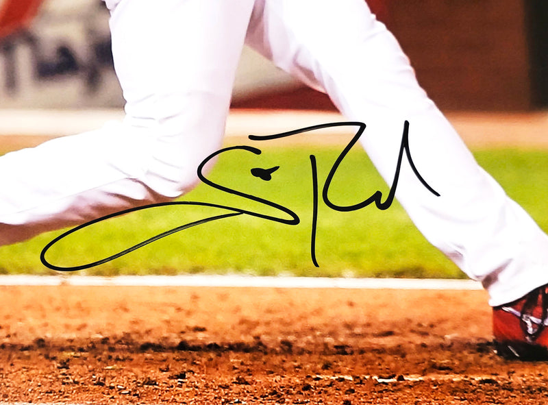 Scott Rolen Autographed 16x20 Photo St. Louis Cardinals Beckett BAS Witness Stock #215681