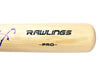Wander Franco Autographed Blonde Rawlings Pro Bat Tampa Bay Rays JSA Stock #215880
