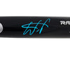 Wander Franco Autographed Black Rawlings Pro Bat Tampa Bay Rays JSA Stock #215881