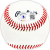 Frank Thomas Autographed Official Hall of Fame HOF Logo MLB Baseball Chicago White Sox Beckett BAS Witness Stock #215876
